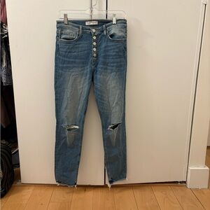 Flying Monkey Straight Leg Jeans - Size 28